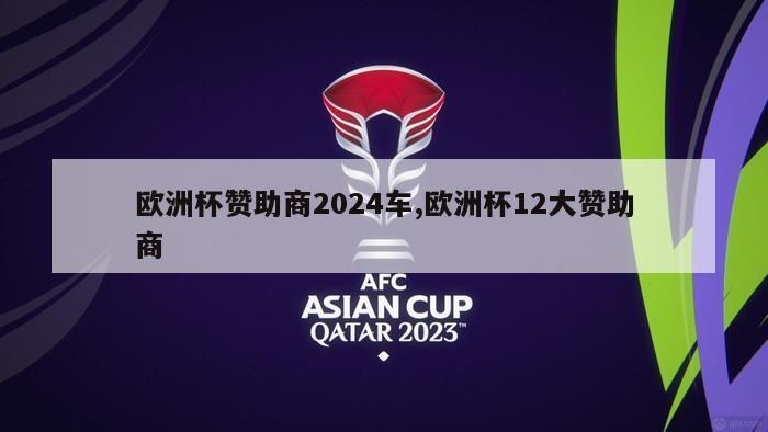 欧洲杯赞助商2024车,欧洲杯12大赞助商